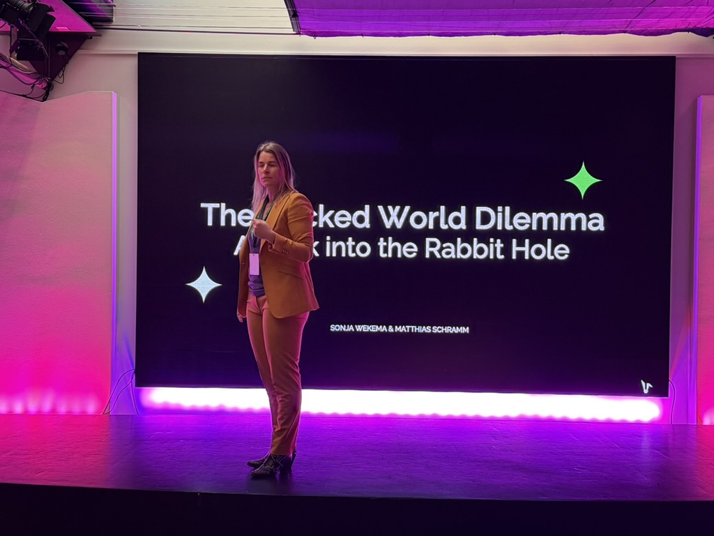 Keynote on stage